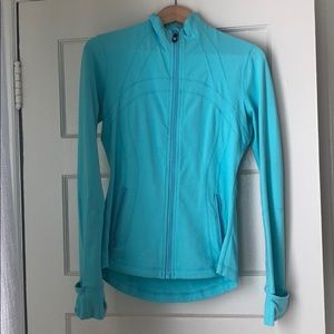 Turquoise Lululemon Zip-Up Size 8